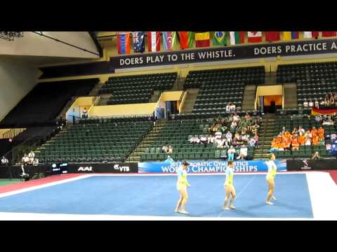 2012 (USA) Acrobatic Gymnastics World Championships - Brazil