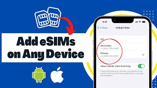 How to Add eSIM to Unsupported device iPhone or Android