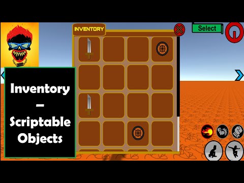 Unity Game - Inventory   Scriptable Objects