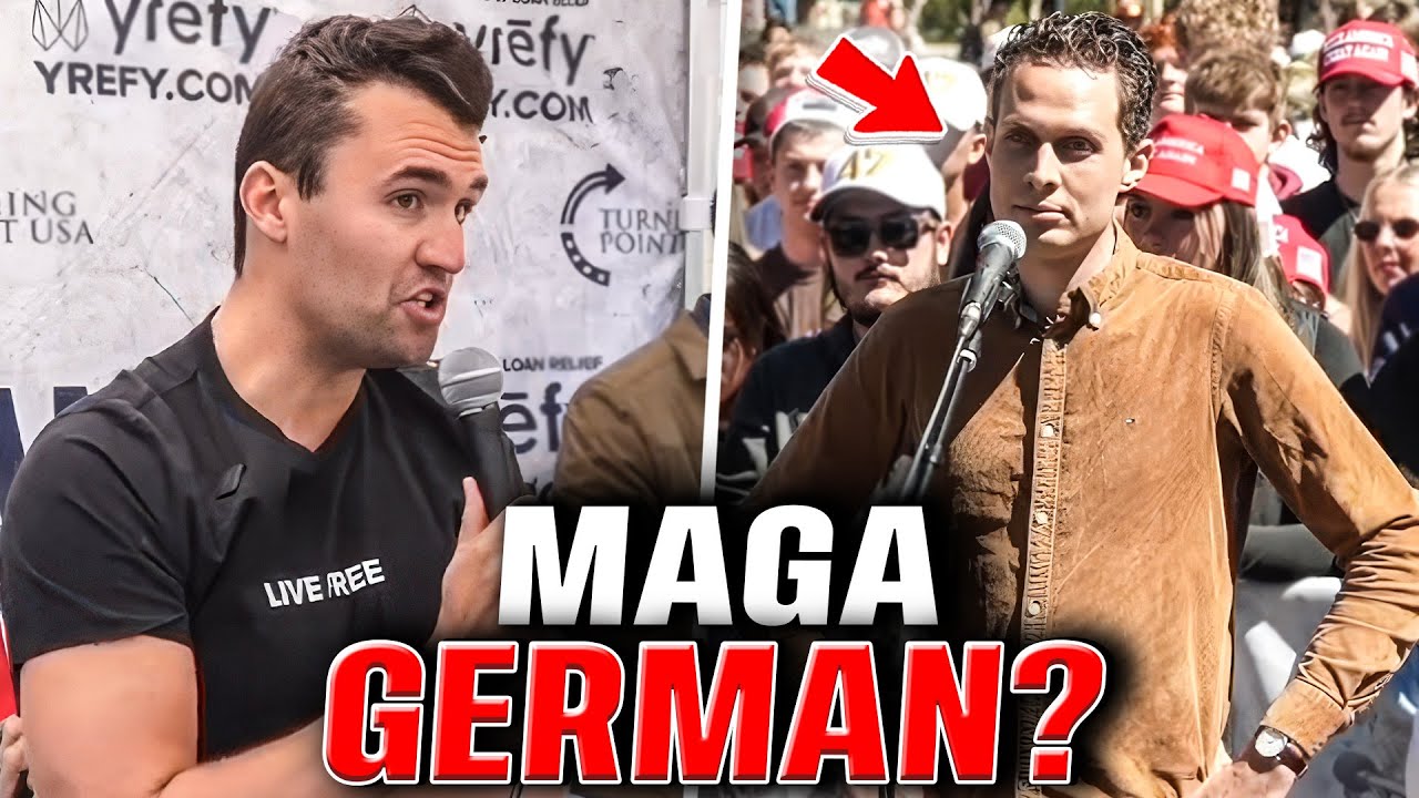 Charlie Kirk Debates German on NATO's Game With Ukraine