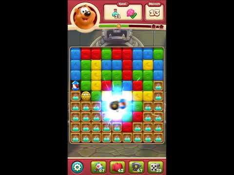 Toon Blast Level 2802 - NO BOOSTERS 🐻🐺🐱 | SKILLGAMING ✔️