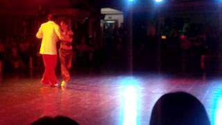 Evren SAYIN y Vanessa FATAUROS Dancing @ La Viruta 2