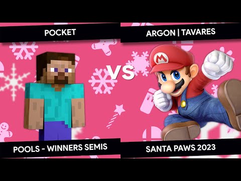 Santa Paws 2023 - Pocket (Steve) VS Tavares (Mario) - Singles Pools - Winners Semi-Finals