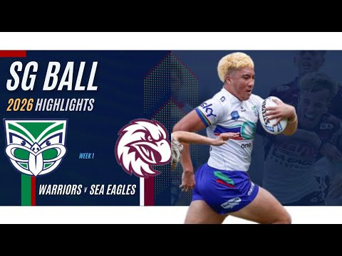 Warriors gegen Manly | SG Ball 2026 | Highlights der 1. Runde