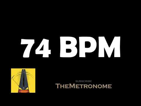74 BPM Metronome | TheMetronome | Perfect Timing