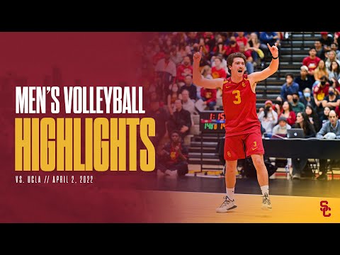 Men's Volleyball: UCLA 3, USC 2 - highlights 4/2/22