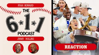 반응: 라이언 하워드와 지미 롤린스가 다저스의 2025년 월드시리즈 우승에 대해 이야기합니다! (6-1-1 Pod)