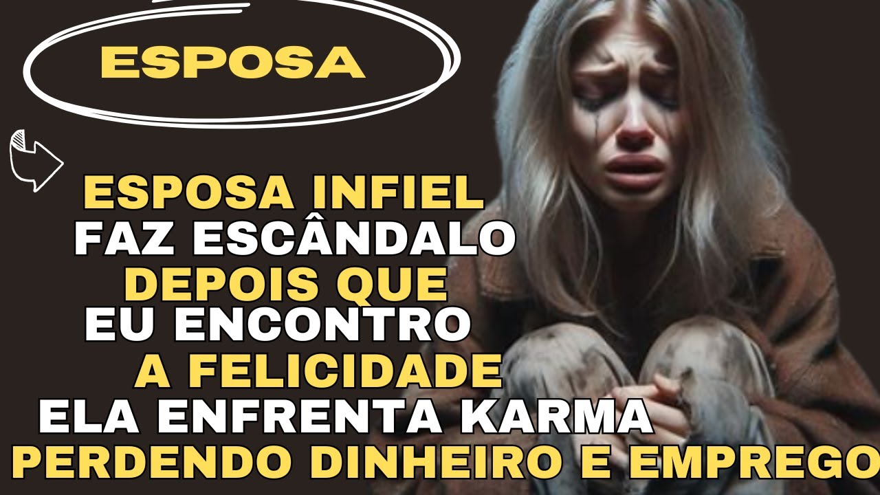 Ex esposa infiel faz escândalo depois que encontro uma nova felicidade; Ela enfrenta karma.