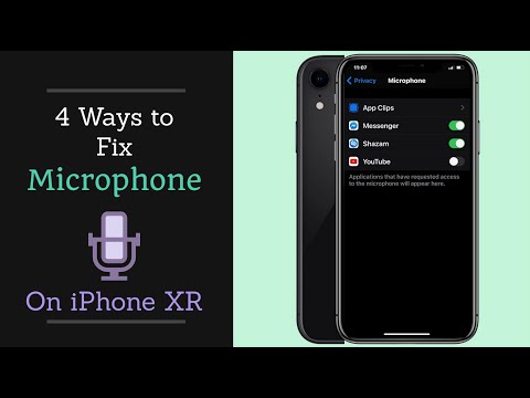 YouTube video about: Where is the microphone on an iphone xr?