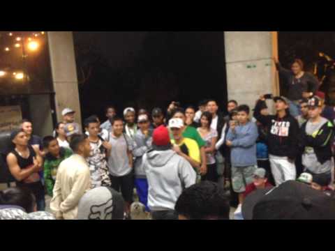 Cypher La UvaFree / 4os de final /  Rbn & Big Killa vs Makz One & Kml