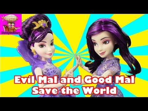 DESCENDANTS Evil Mal and Good Mal Save the World - Part 9 - Evie is the Queen Disney
