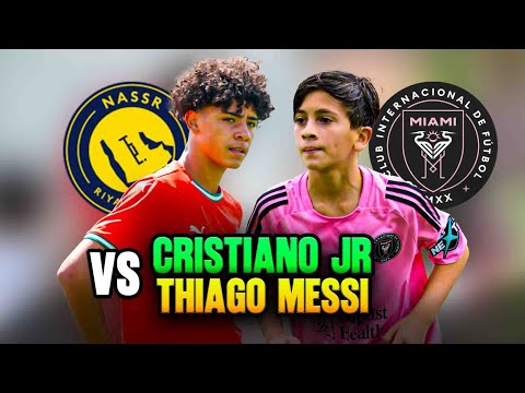 THIAGO MESSI VS CRISTIANO RONALDO JR 🇦🇷 ⚽️🇵🇹