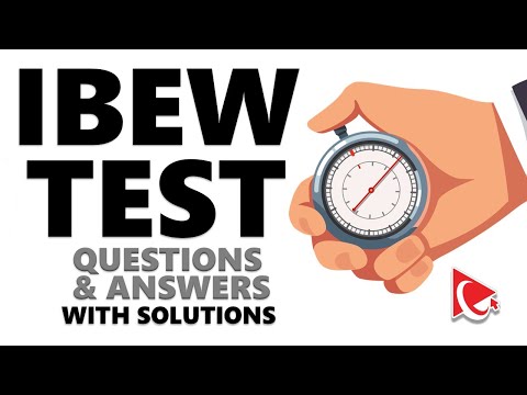 How to Pass IBEW ELECTRICAL APPRENTICESHIP MATH APTITUDE TEST - Questions and Answers with Solutions