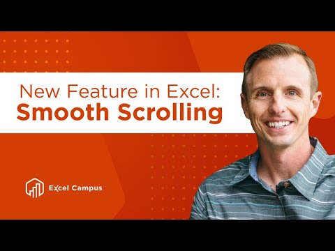 How To Smoothly Scroll Rows And Columns In Excel