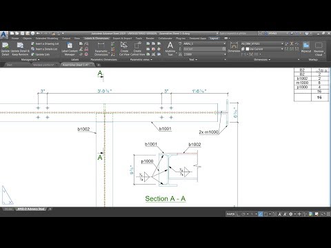 Advance Steel 2019 new feature - Enhanced Cut Views