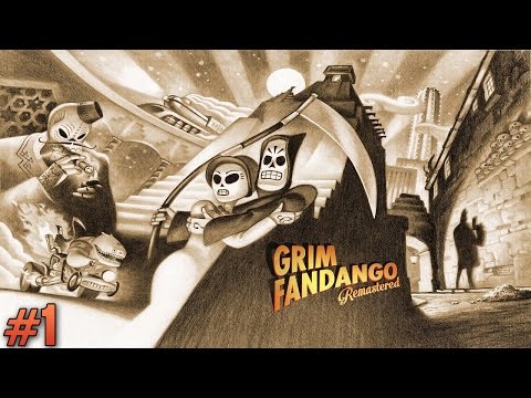 Grim Fandango Remastered 1080p Gameplay Walkthrough Part 1
