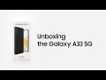 Смартфон Samsung Galaxy A33 128GB Black - видео #9