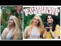 shooting woodland portraits 📷🌿 photography vlog