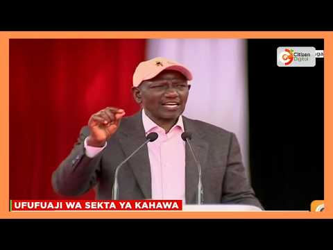 Ruto: Hapa Kenya lazima tuwe na brand yetu ya kahawa