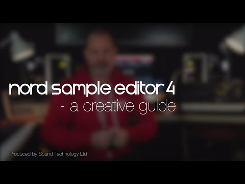 Nord Sample Editor 4  - a creative guide