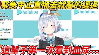 PP天使解釋她緊急中斷直播去就醫的事情經過，要大家放心！【天音彼方／天音かなた】【ホロライブ切り抜き】【hololive中文精華】