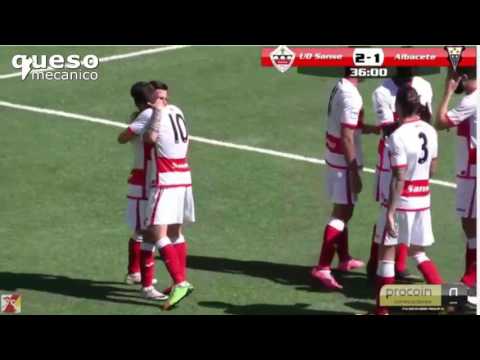 UD SANSE TV/DIE LIGEN. Temp. 2016-17. UD SANSE 2 - ALBACETE BALOMPIÉ 1