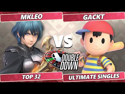 Double Down 2022 Top 32 - MkLeo (Byleth) Vs. Gackt (Ness) SSBU Smash Ultimate Tournament