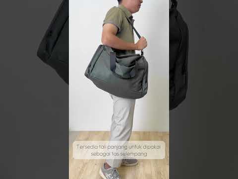 Gambar Passport Ordo Tas Duffle Kulit 34 Ltr - Hitam