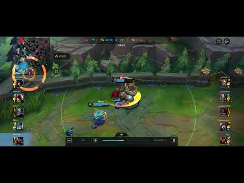 wildrift#lunar beast darius skin#gameplay