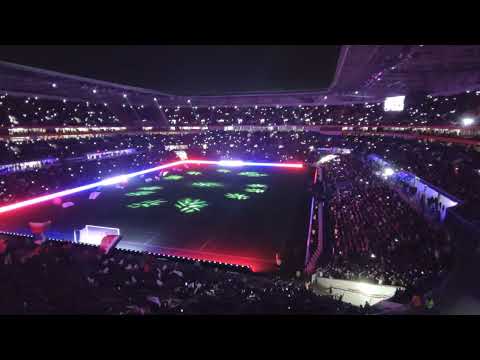 AMBIANCE AVANT MATCH OL - RCSA (QUARTS DE FINALE DE COUPE DE FRANCE)