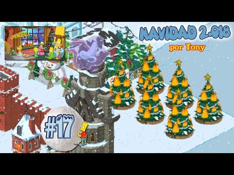 Los Simpson Springfield "Navidad'18: Capítulo 17 - Los árboles de Navidad en llamas" por Tony