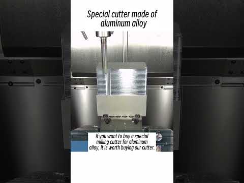 Aluminum alloy special milling cutter #cnc #machining #tools