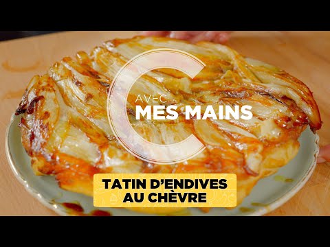 Tatin d'endives au chèvre