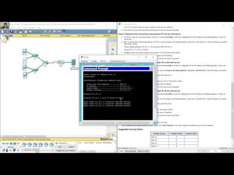 11.4.3.6 Packet Tracer - Troubleshooting Connectivity Issues