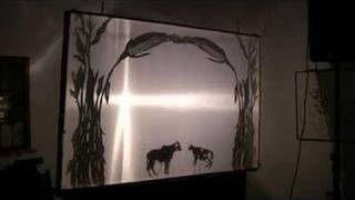 History of Corn in shadow puppets by The Younger Sister Band