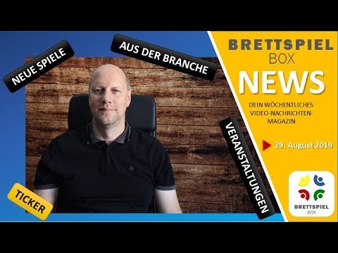 Brettspielbox News 29. August 2019