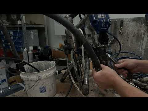 Graco Airless-Druckluftgerät saugt nicht an