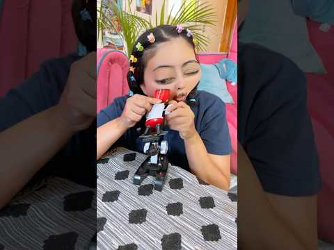 يا ترى لقينا ايه لما حطينا النوتيلا فى اختبار الميكروسكوب 🫢