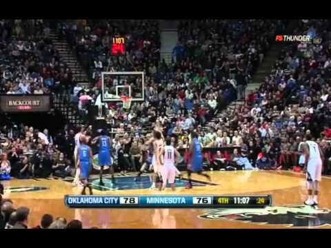 Ricky Rubio vs Thunder (26-12-2011)