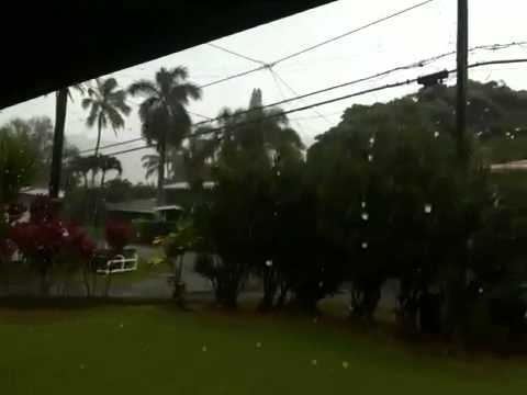 It's raining and I'm in love