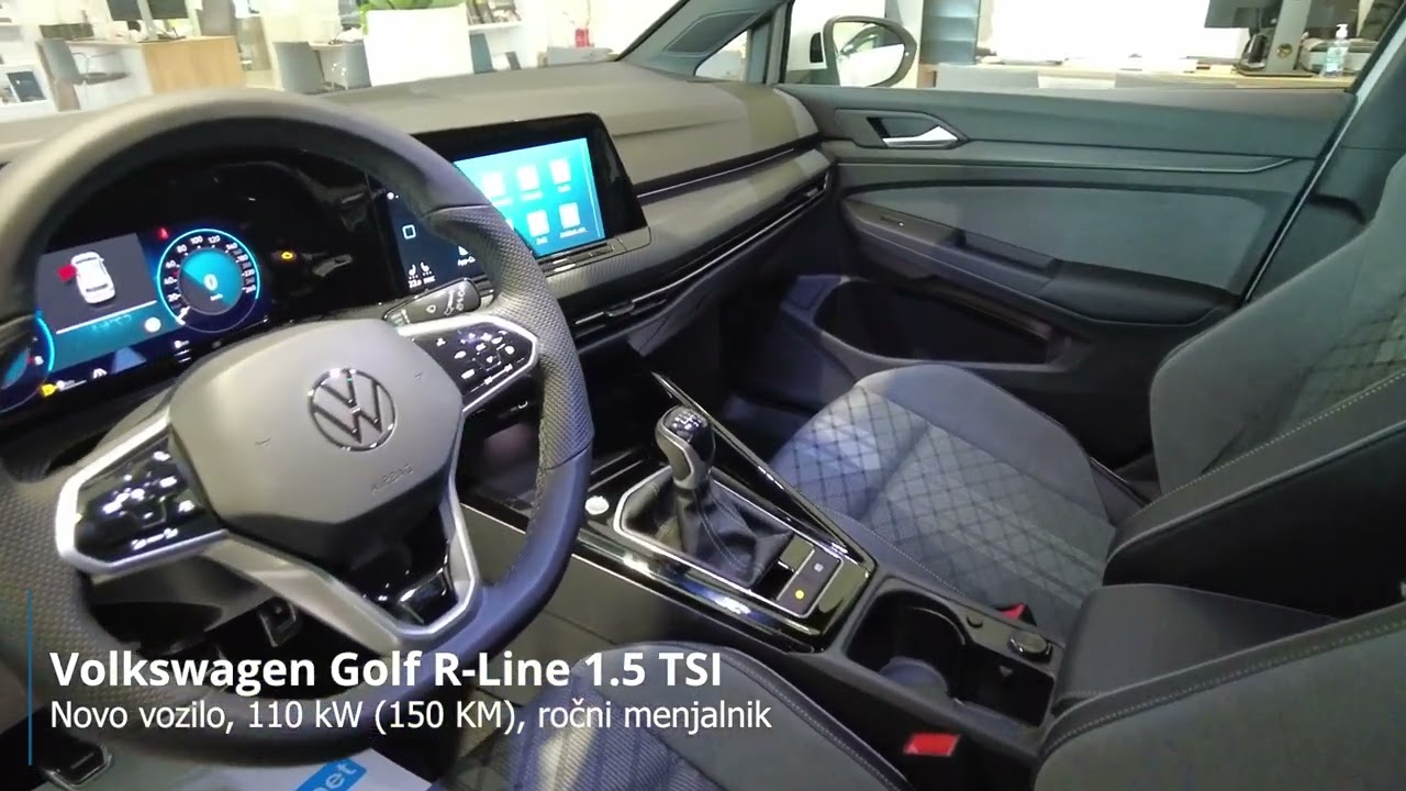 Volkswagen Golf 1.5 TSI R-Line - Dobavljivo takoj