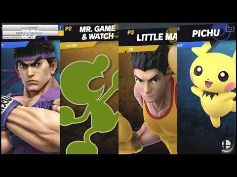 Ultimate Smashville 2 Doubles - K1 & Somber vs. Conga & ThiccMac - Winners R1