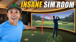 This Home Built Golf Simulator Room Will Blow Your MIND!