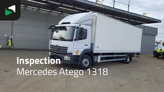 Camion fourgon Mercedes-Benz Atego 1318 4X2 13.5tonner Automatic 1500kg Ladebordwand Euro 6 | Image 4 - Autoline