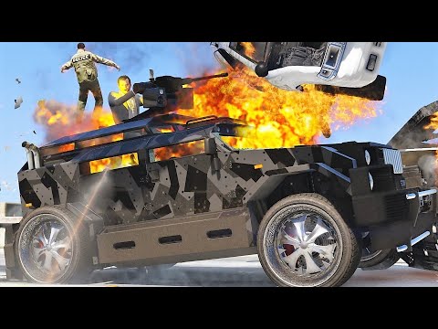 GTA 5 CHAOTIC ARMORED MENACER CRASH TEST - IMPACT COMPILATION #21