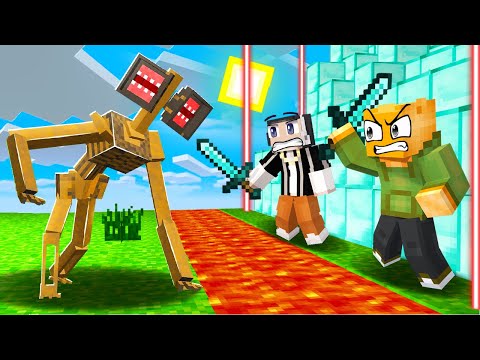 Siren Head VS Security House - Minecraft