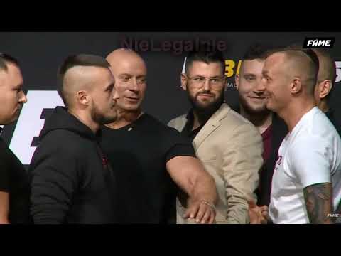 KRYCHA vs KASTI  FACE TO FACE ! 2 KONFERENCJA FAME MMA 5