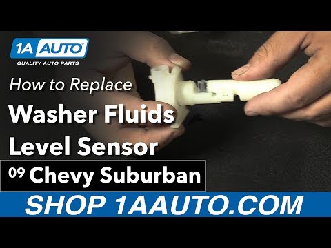 How to Replace Washer Fluid Level Sensor 07-14 Chevy Suburban