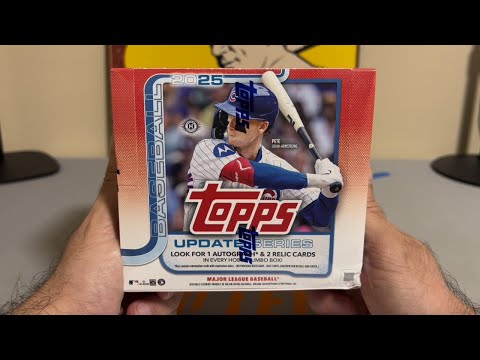 2025 Topps Update Jumbo Hobby Box #2 - MONSTER Rookie Auto!!!