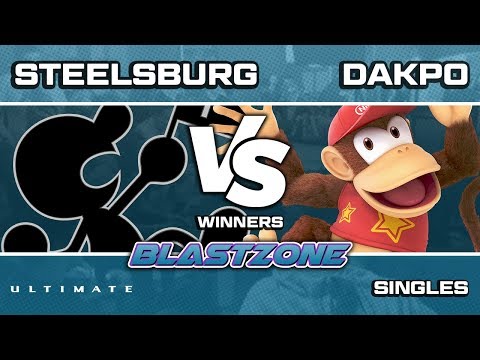 PSG Blastzone: Steelsburg (Game & Watch) vs Dakpo (Diddy Kong) - Winners Round 3
